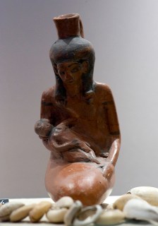 A charming vessel in which to store "the milk of a woman who has borne a son"