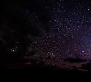 Sirius is the bright star on the lower left