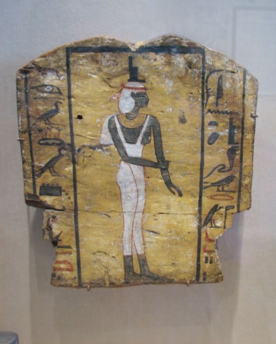 Isis mourns using the modified wing gesture