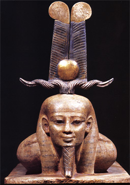 Here's a close up of His serene and beautiful face.