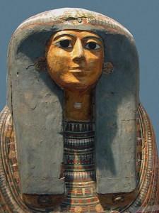 The sarcophagus of a Chantress of Amun