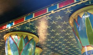 Another shot of the lotus pillars, Nuet's sky, and the glass decoration on the top of the temple