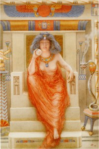 Isis by Armand Point, from about 1909. I've never seen this one before and so I include it here for your viewing pleasure.
