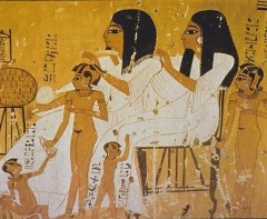 An Egyptian noble family 