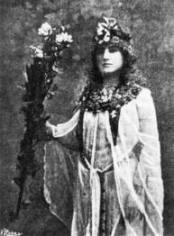 Moina as Isis Priestess