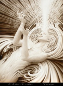 God-blasted; beautiful art by Andrew Gonzales; you can buy prints, yay!