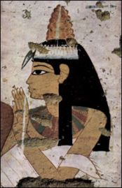 A beautiful woman with beautiful hair