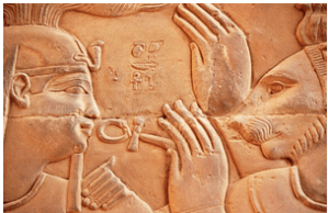 Isis with the head of a lioness from the Ombos temple