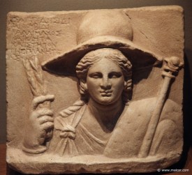 Isis from a temple in Macedonia, 2nd century BCE