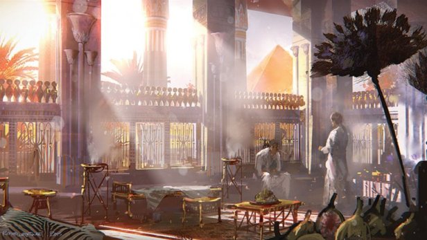 Concept art from Exodus; my Egyptian dream...